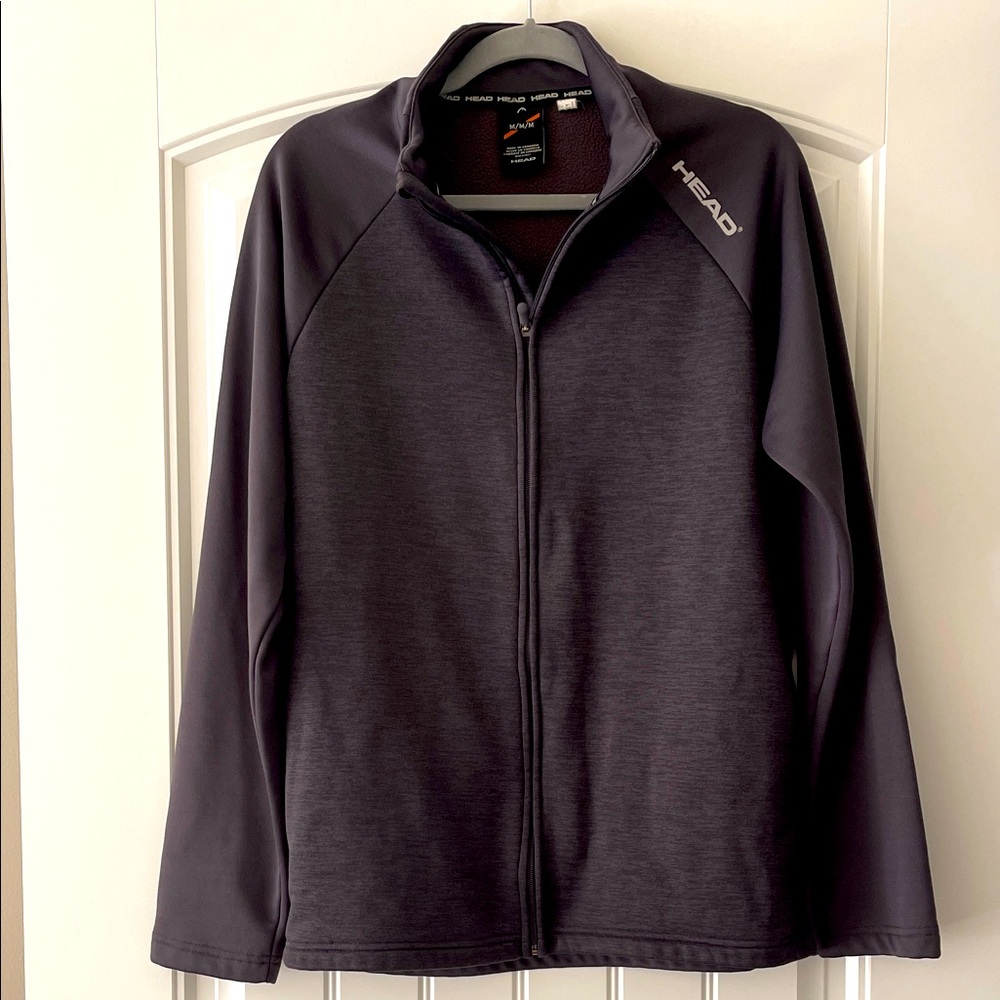 HEAD Men's Dark Gray Performance Jacket‎ Medium
